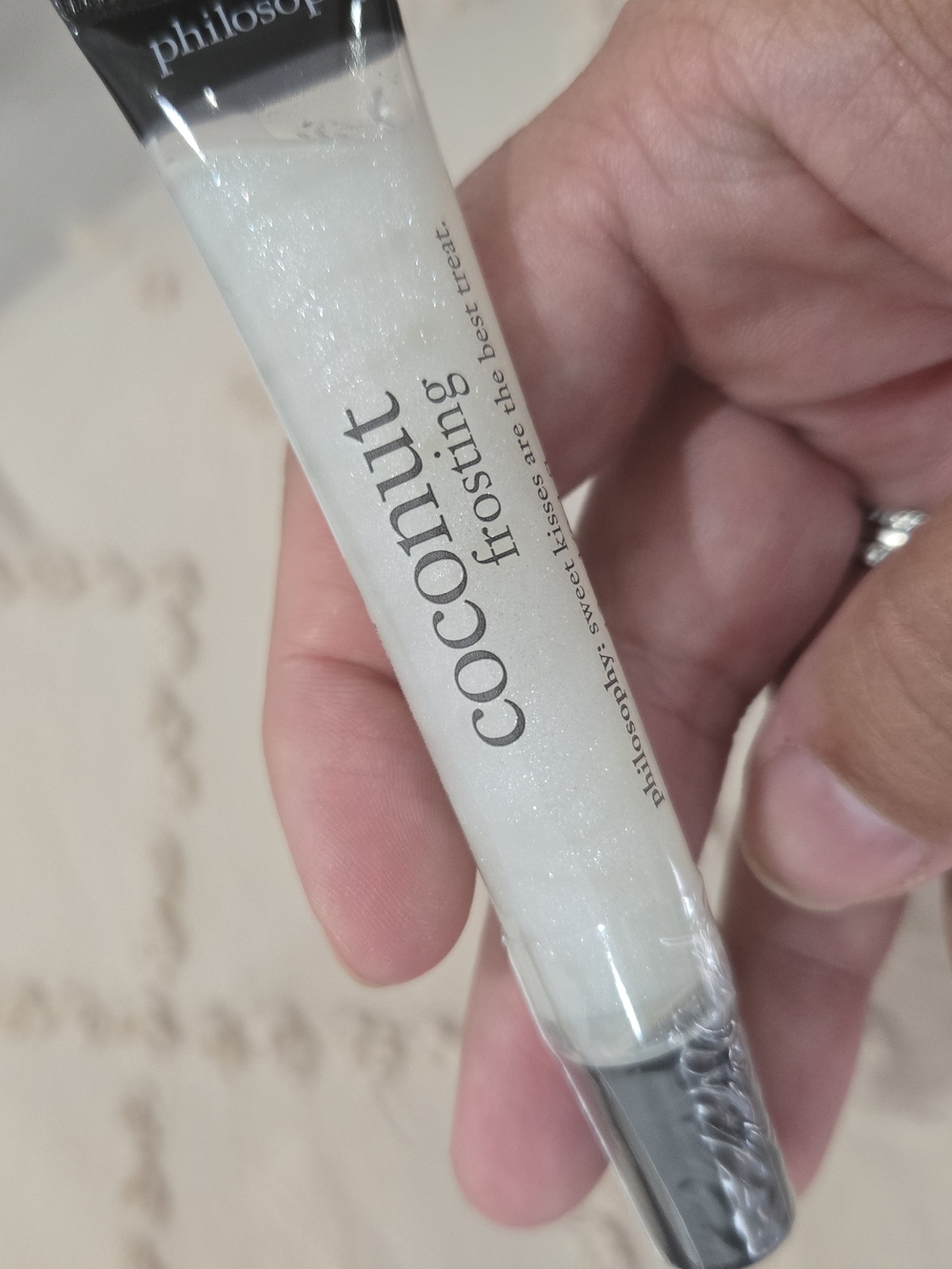 Philosophy Coconut Frosting Moisturizer Gloss - Sheer White Shimmer